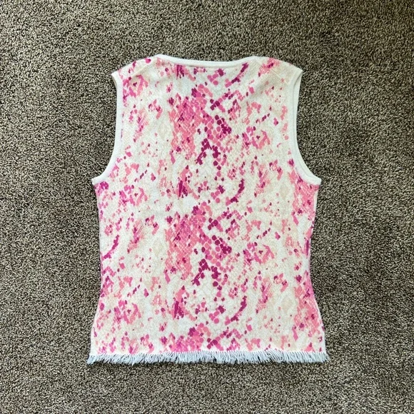 MAG by Magaschoni 100% Cashmere Tank Top Size XS - Picture 4 of 4